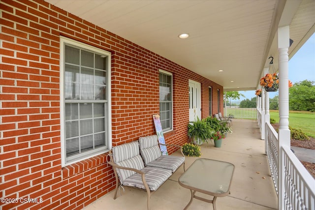 110 Buckeye Ln, New Columbia, PA 17856 - view of covered porch
