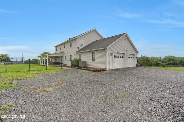 110 Buckeye Ln, New Columbia, PA 17856 - view of side of home featuring a central AC unit
