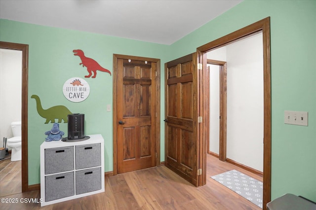 110 Buckeye Ln, New Columbia, PA 17856 - corridor featuring wood finished floors and baseboards