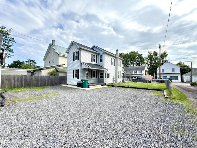 333 E Bowman St, Berwick, PA 18603 - view of side of home featuring a chimney and driveway