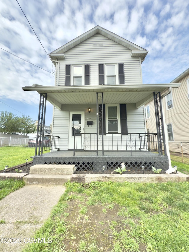 333 E Bowman St, Berwick, PA 18603 - view of front facade with covered porch