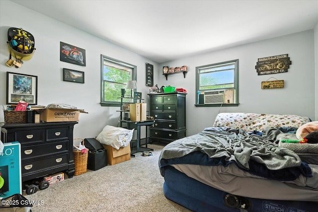 1146 Great Oak Dr, East Stroudsburg, PA 18301 - carpeted bedroom featuring multiple windows and cooling unit