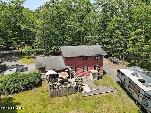 1146 Great Oak Dr, East Stroudsburg, PA 18301 - aerial view of property and surrounding area