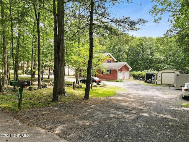 1146 Great Oak Dr, East Stroudsburg, PA 18301 - view of front of home with an outdoor structure