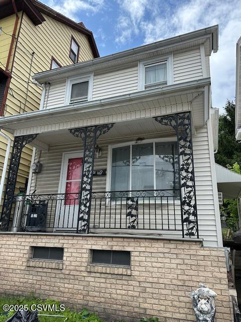 26 Sherman St, Coal Township, PA 17866 - view of front of property featuring brick siding