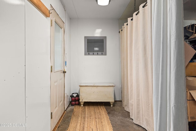 190 Foggy Mountain Rd, Turbotville, PA 17772 - corridor with unfinished concrete floors