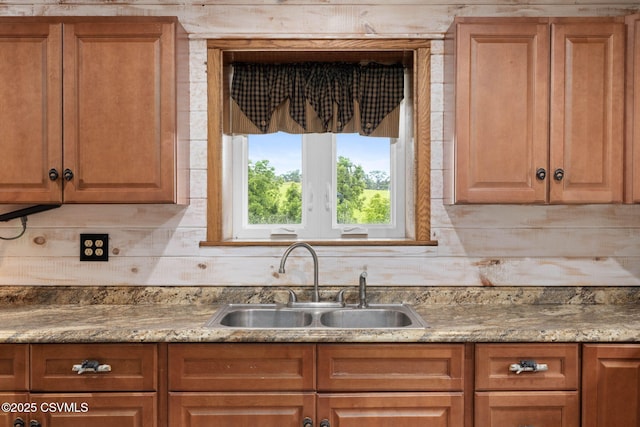 190 Foggy Mountain Rd, Turbotville, PA 17772 - kitchen featuring brown cabinetry and backsplash