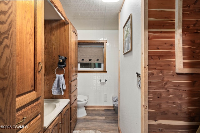190 Foggy Mountain Rd, Turbotville, PA 17772 - bathroom with vanity and wood finished floors