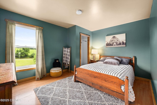 190 Foggy Mountain Rd, Turbotville, PA 17772 - bedroom featuring wood finished floors and baseboards