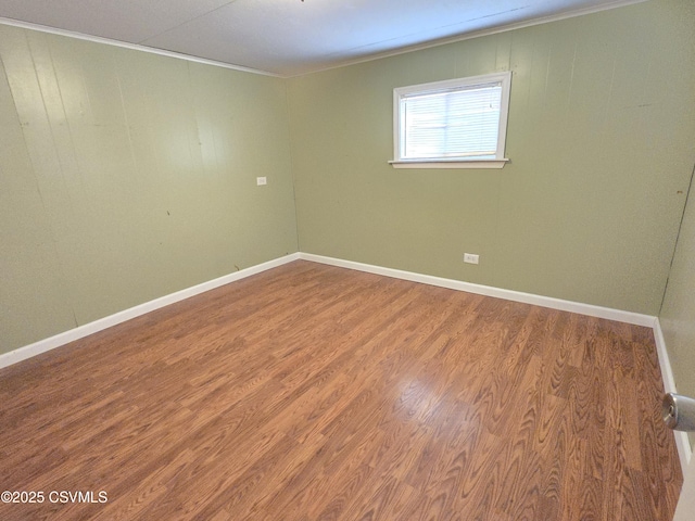 1824 Smalsh Barrick Rd, Middleburg, PA 17842 - unfurnished room with wood finished floors and crown molding