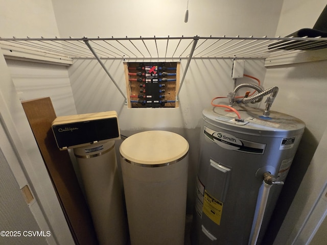 1824 Smalsh Barrick Rd, Middleburg, PA 17842 - utility room with water heater