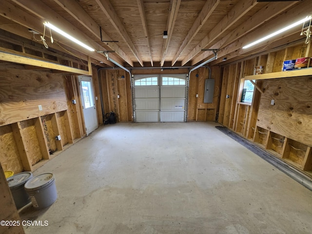 1824 Smalsh Barrick Rd, Middleburg, PA 17842 - garage with electric panel