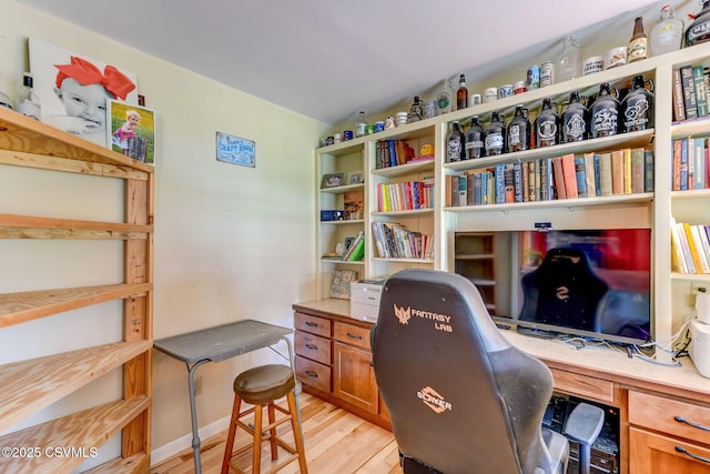 909 Fair St, Nescopeck, PA 18635 - office area with light wood-type flooring
