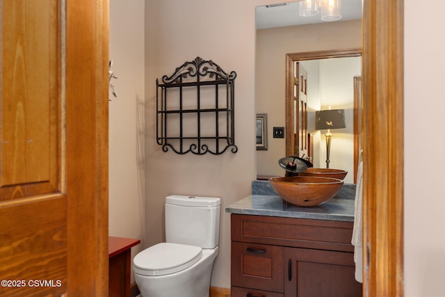 68 March Cir, Winfield, PA 17889 - bathroom with vanity and toilet