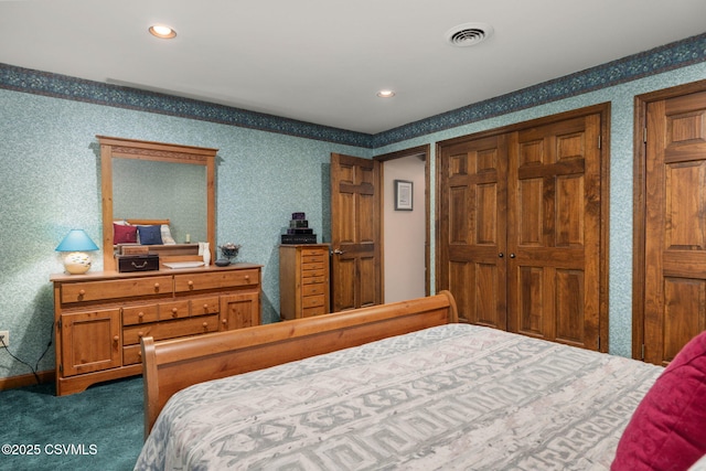 68 March Cir, Winfield, PA 17889 - bedroom featuring dark colored carpet and recessed lighting