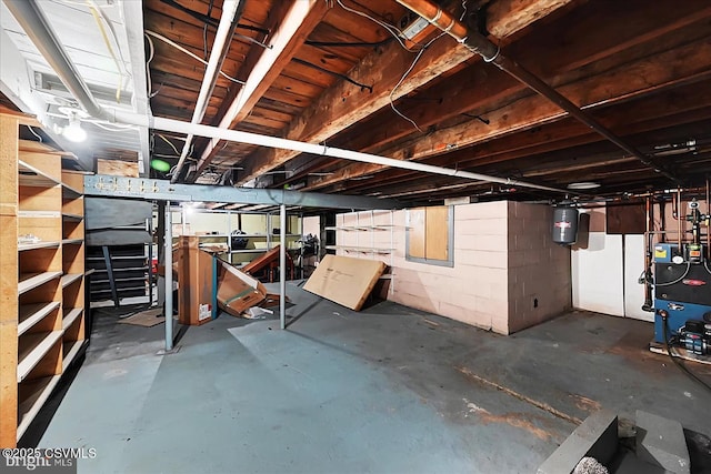 1114 W Arch St, Coal Township, PA 17866 - unfinished basement with a central vacuum unit