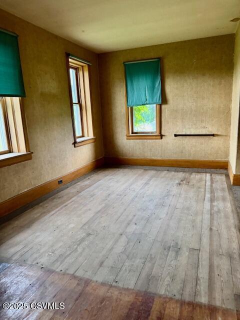 352 Turkey Hill Rd, Elysburg, PA 17824 - spare room with hardwood / wood-style flooring and healthy amount of natural light