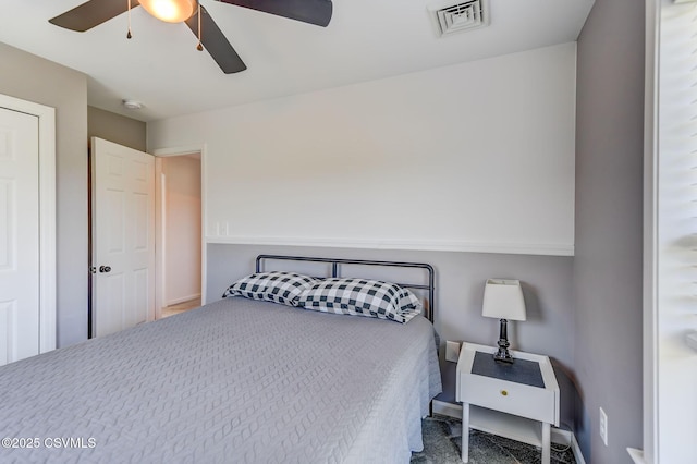 5 Williamsburg Blvd, Bloomsburg, PA 17815 - bedroom featuring ceiling fan and baseboards