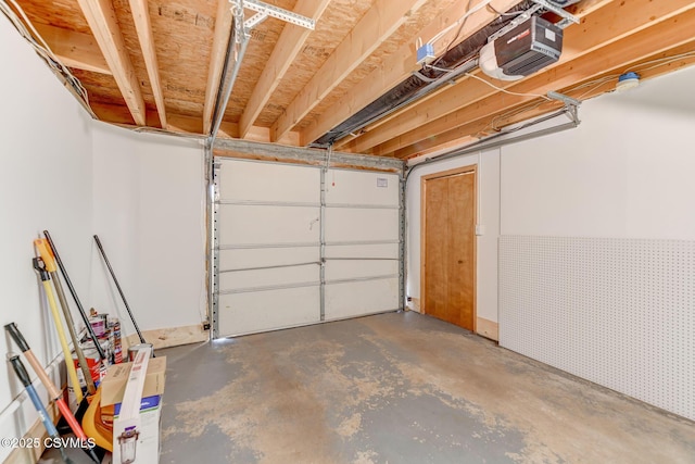 5 Williamsburg Blvd, Bloomsburg, PA 17815 - garage featuring a garage door opener