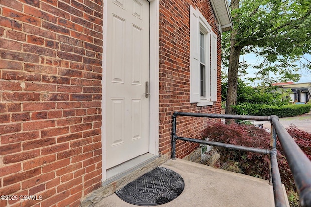 12 State School Rd, Selinsgrove, PA 17870 - property entrance featuring brick siding