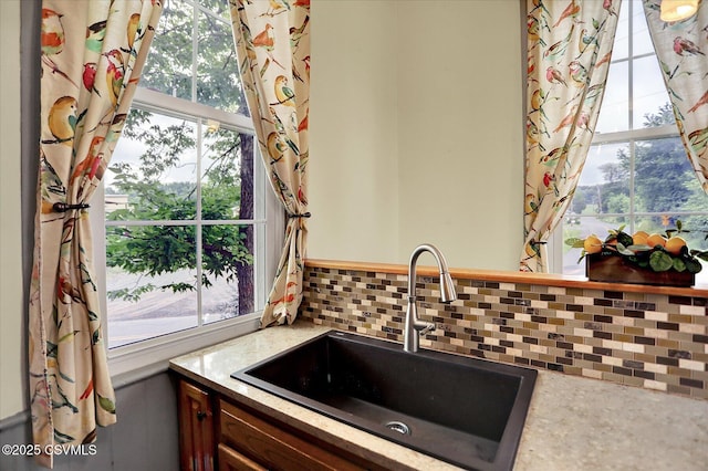 12 State School Rd, Selinsgrove, PA 17870 - kitchen featuring tasteful backsplash and plenty of natural light