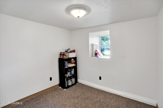 12 State School Rd, Selinsgrove, PA 17870 - home office with dark colored carpet and baseboards