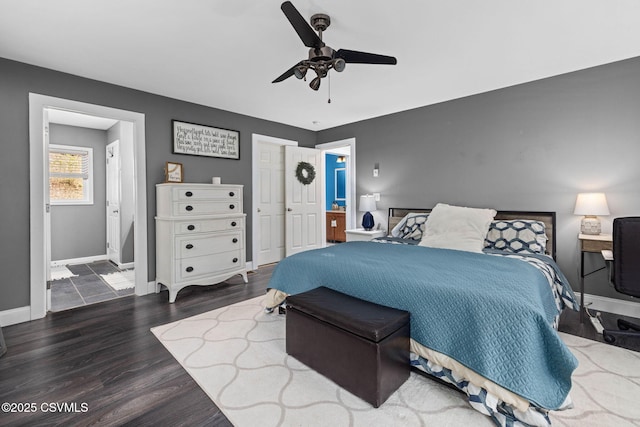 178 Schooners Run, Shickshinny, PA 18655 - bedroom featuring wood finished floors and a ceiling fan