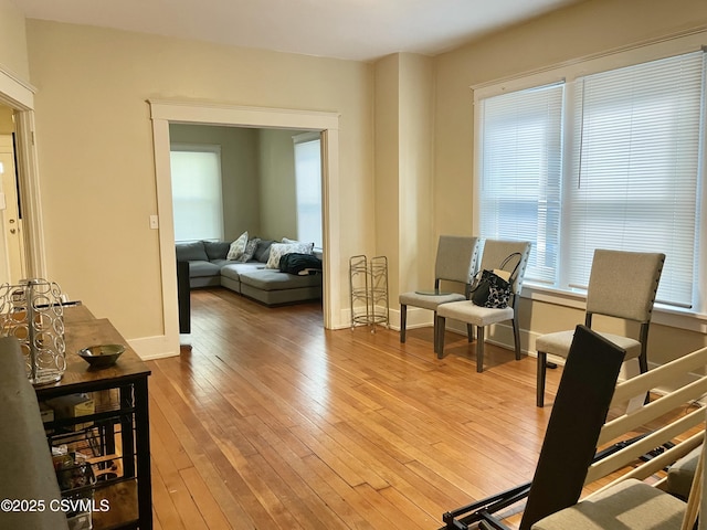 130-132 S 5th St, Lewisburg, PA 17837 - office space with hardwood / wood-style floors and baseboards