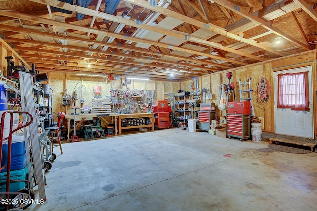 4429 Rte 204, Selinsgrove, PA 17870 - garage with a workshop area