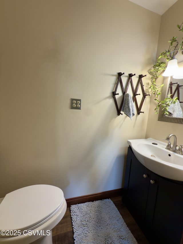 101 Twig Ln, Sunbury, PA 17801 - bathroom featuring vanity and wood finished floors