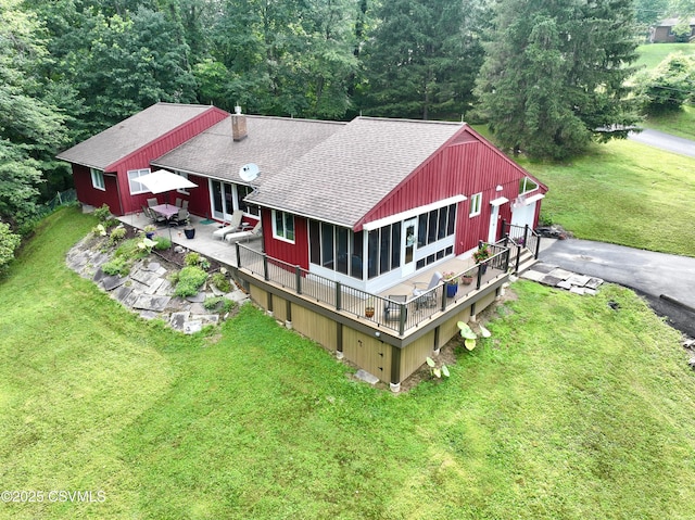 101 Twig Ln, Sunbury, PA 17801 - aerial view of property and surrounding area