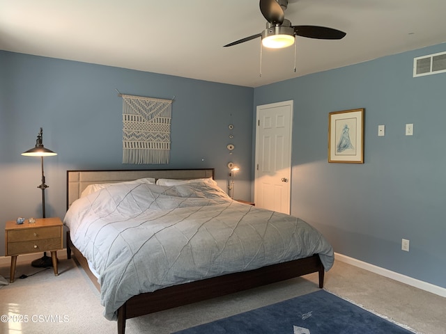 3 Walnut Rd, Lewisburg, PA 17837 - bedroom with carpet flooring and a ceiling fan