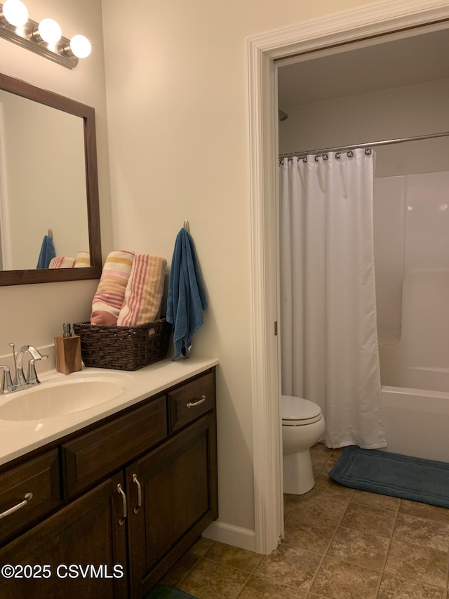 3 Walnut Rd, Lewisburg, PA 17837 - full bathroom featuring vanity and shower / bath combo with shower curtain