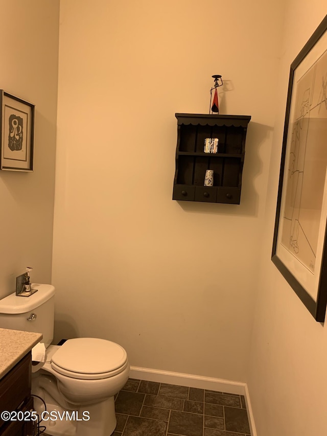 3 Walnut Rd, Lewisburg, PA 17837 - bathroom featuring vanity and stone finish floors
