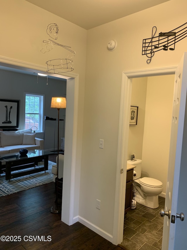 3 Walnut Rd, Lewisburg, PA 17837 - hallway featuring baseboards