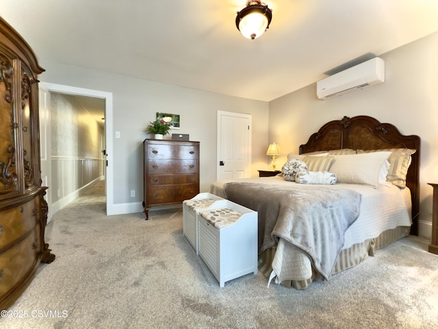 230 S 6th St, Shamokin, PA 17872 - bedroom with an AC wall unit and light carpet