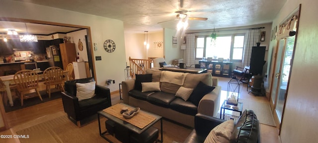 97 Maplewood Rd, Berwick, PA 18603 - living area featuring ceiling fan