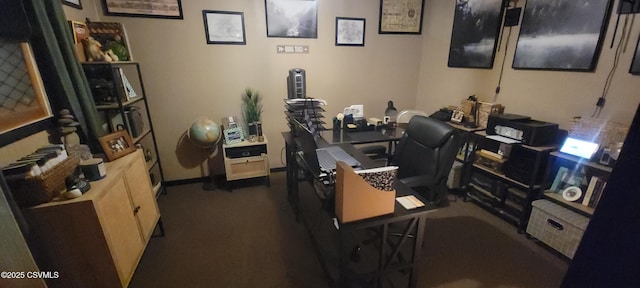 97 Maplewood Rd, Berwick, PA 18603 - office featuring dark colored carpet and baseboards