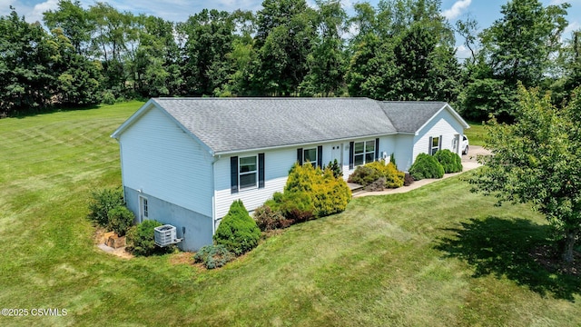 95 Five Points Rd, Muncy, PA 17756 - single story home featuring a front lawn and roof with shingles