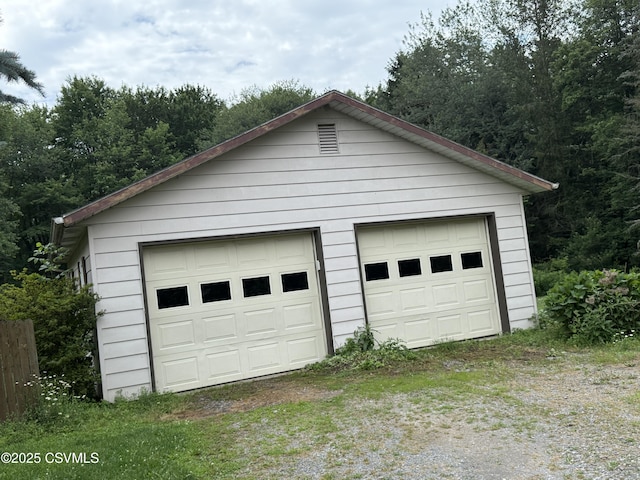 25 Wolfe Rd, Nescopeck, PA 18635 - view of detached garage