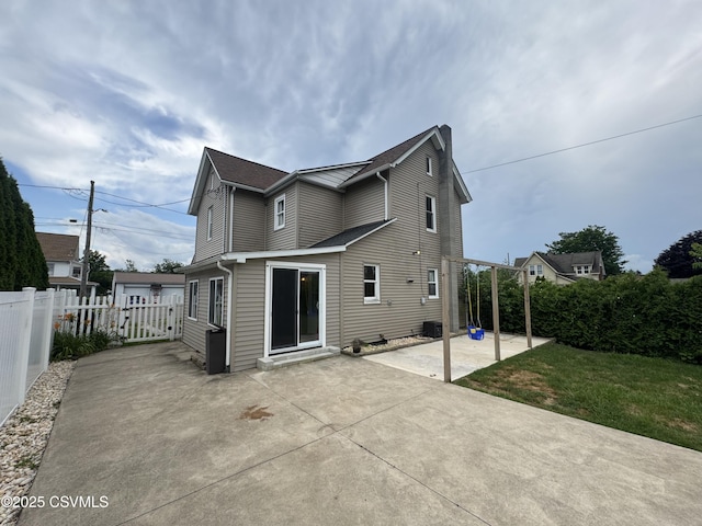 1715 Spring Garden Ave, Berwick, PA 18603 - rear view of house with a patio