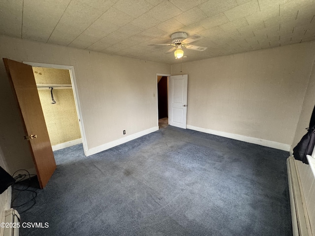 1715 Spring Garden Ave, Berwick, PA 18603 - unfurnished bedroom with carpet and ceiling fan