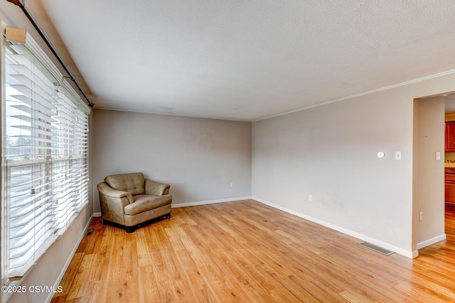 745 Liberty St, Danville, PA 17821 - unfurnished room featuring light wood-type flooring and a textured ceiling