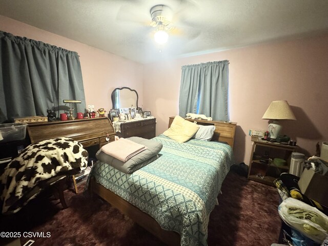 249 E Haas Manor Rd, Sunbury, PA 17801 - bedroom featuring carpet flooring and ceiling fan
