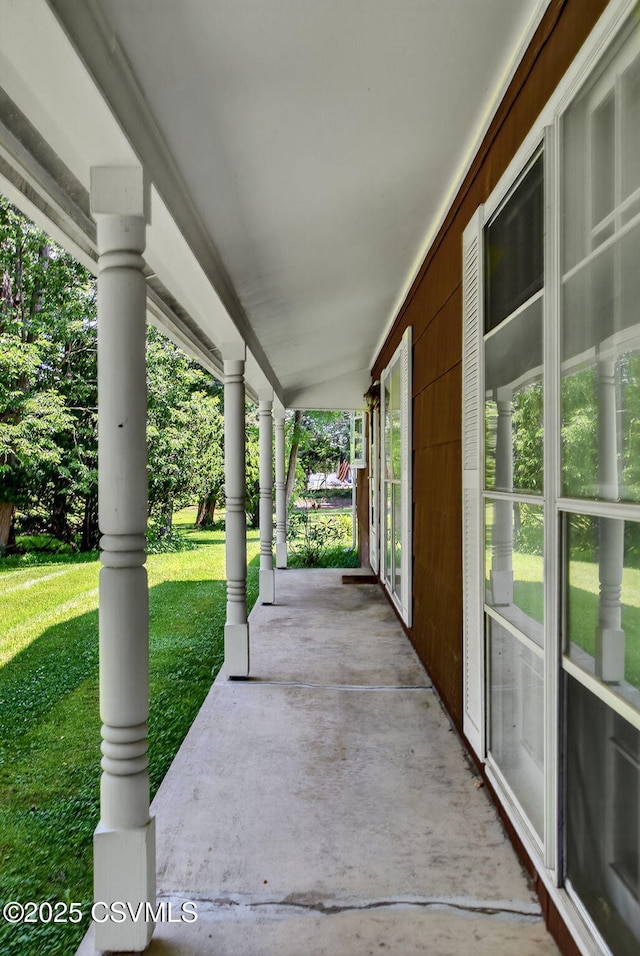 725 Avenue Ave E, Danville, PA 17821 - covered porch featuring a yard