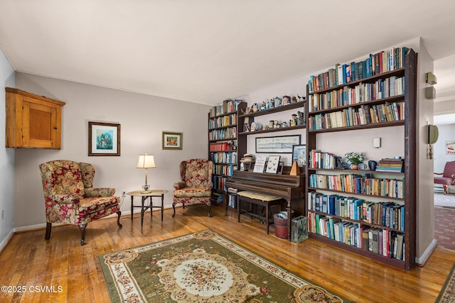 725 Avenue Ave E, Danville, PA 17821 - sitting room featuring hardwood / wood-style flooring and baseboards