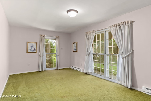 725 Avenue Ave E, Danville, PA 17821 - carpeted spare room with baseboard heating