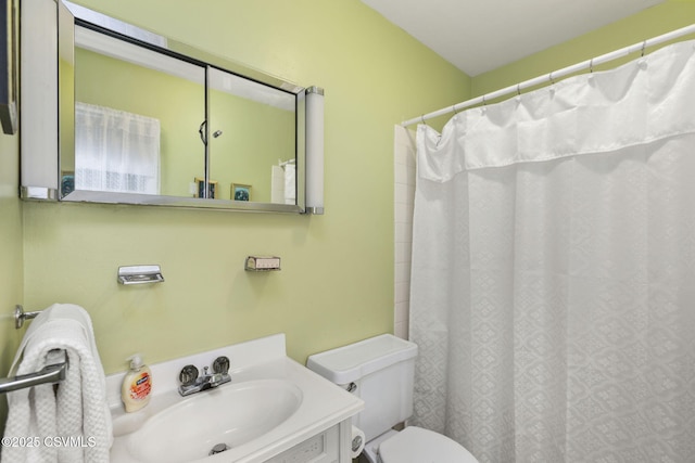 725 Avenue Ave E, Danville, PA 17821 - full bathroom with vanity and a shower with curtain