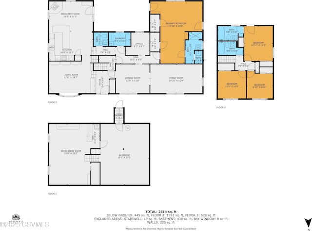 725 Avenue Ave E, Danville, PA 17821 - view of floor plan / room layout