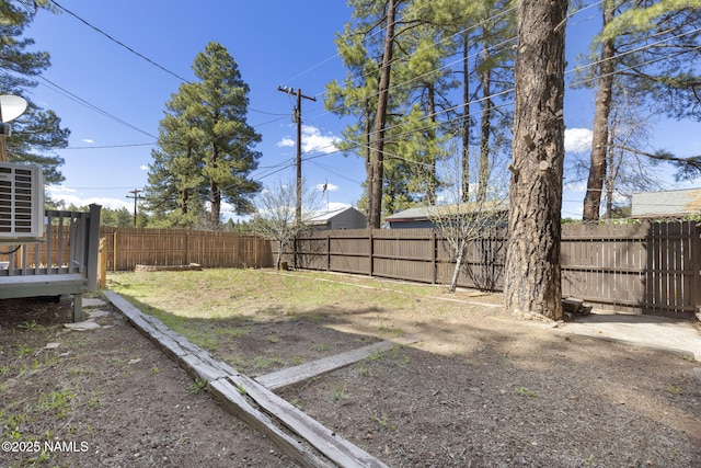 937 Osage, Flagstaff, AZ 86005 - fenced backyard featuring a wooden deck